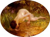 Charles Amable Lenoir - La Baigneuse